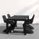 Farrah 4 - Person Patio Dining Set with Extendable Rectangular Table