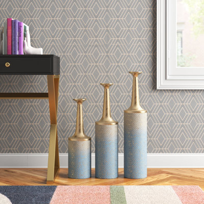 Annamarie Metal Floor Vase