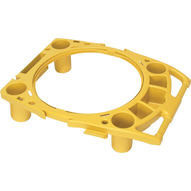 Porte-rebord en brute, jaune