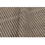 Rug & Kilim’S Textural Accent Kilim, Square Rug In Greige And Light-Blue Stripes