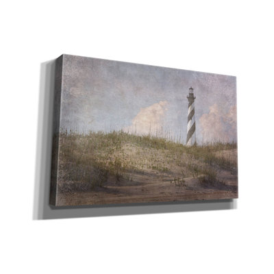 «Cape Hatteras Lighthouse Vintage» par Rick Berk, art mural sur toile