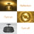 Tamil 2-Light Hand-Woven Rattan Semi Flush Mount-934384432
