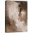 Abstract Colorful Strokes Grunge Watercolor Brown Minimalism Contemporary Nordic Neutral Wall Decor On Canvas Print-97558472-97558476