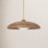 Capella Single Light Rattan Steel Pendant