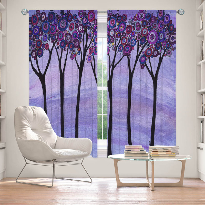 Room Darkening Curtain Pair, 40" W x 82" L
