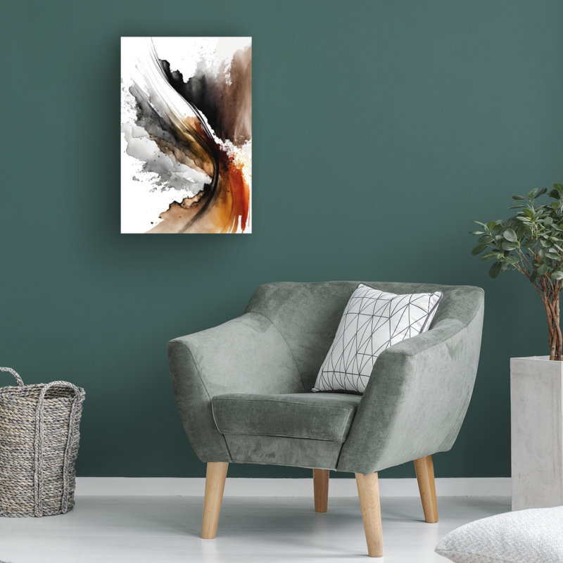 Mauro  Earthy Abstraction Canvas Art