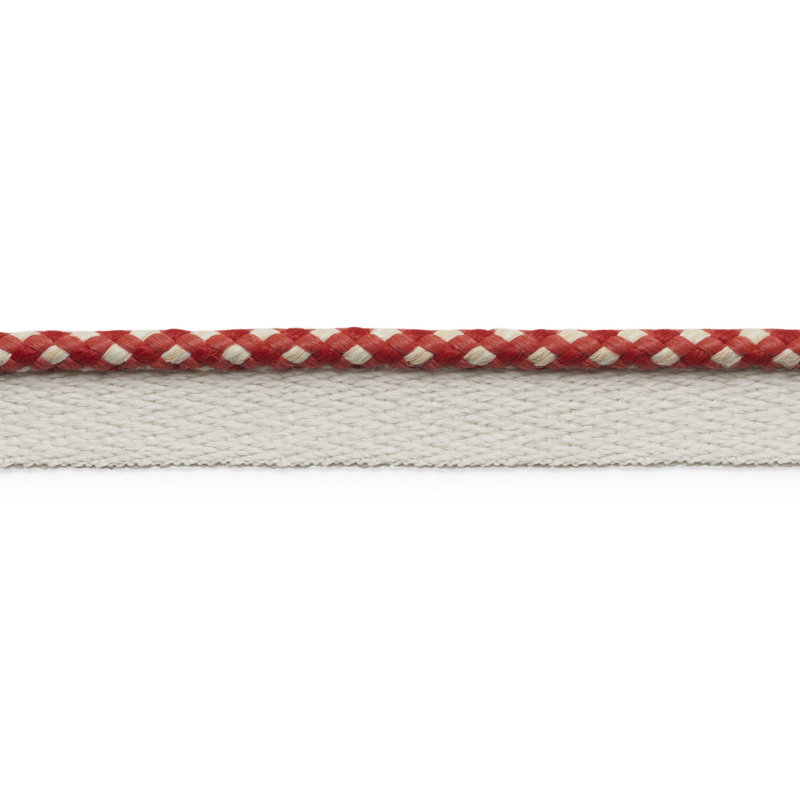 Keaton Lip Cord Indoor/Outdoor, Red