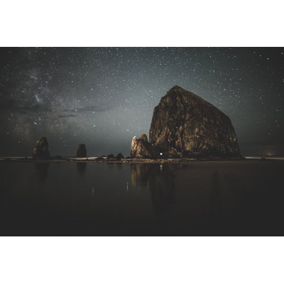 Manac Stars And Milky Way - Wrapped Canvas Print