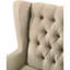 Fauteuil à oreilles capitonné à boutons, fauteuil à oreilles, fauteuil d'appoint, fauteuil d'appoint moderne-356802840-350921145