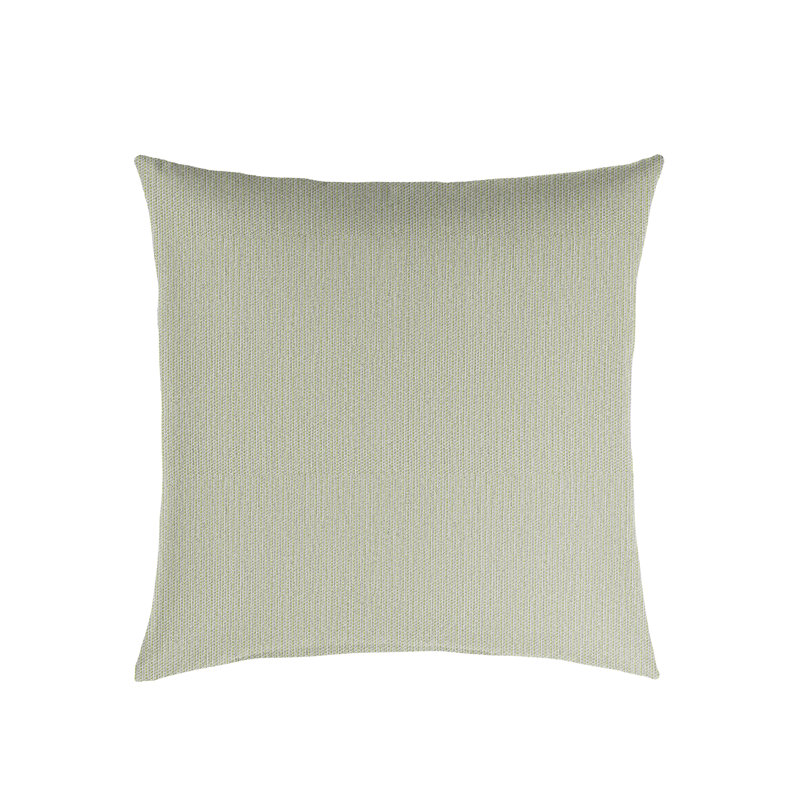 Housse et insert de coussin décoratif carré intérieur / extérieur Revive Sunbrella®, Vert, H 20 po x l 20 po
