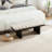 Upholstered Solid Wood Bench, Column Upholstered Bench 45.75'' Wide-1122202258-1122202256