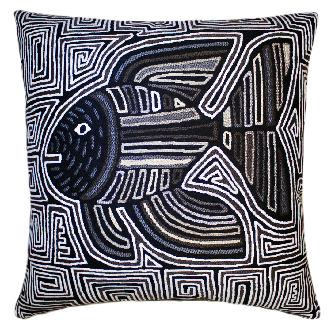 Sallie Duncan Designs Acrylic Throw Square Indoor/Outdoor 2 Piece Pillow Cover and Insert Set SallieDuncanDesigns 