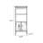 Black Solid Wood Display Cases