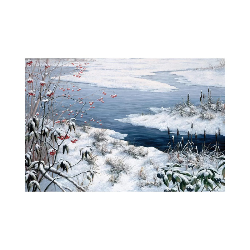 Winter by Peter Motz - Wrapped Canvas Print, 101.6 cm H x 66.04 cm W