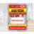 2" H x 2" W x 15" D Clear Tape