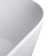 67-Inch Solid Surface Soaking Bathtub With Overflow For Bathroom