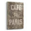 Art mural en verre acrylique Epic Art «Cafe De Paris» par Wild Apple, 12 po x 16 po