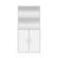 Emilianos 121.4cm H x 59.9cm W Standard Bookcase-997128079