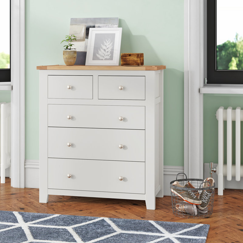 Melbourne 100cm W 5 - Drawer Chest of Drawers
