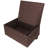 Sorbus Stackable Woven Basket with Lid and Carry Handles 3 Pack-1816687222