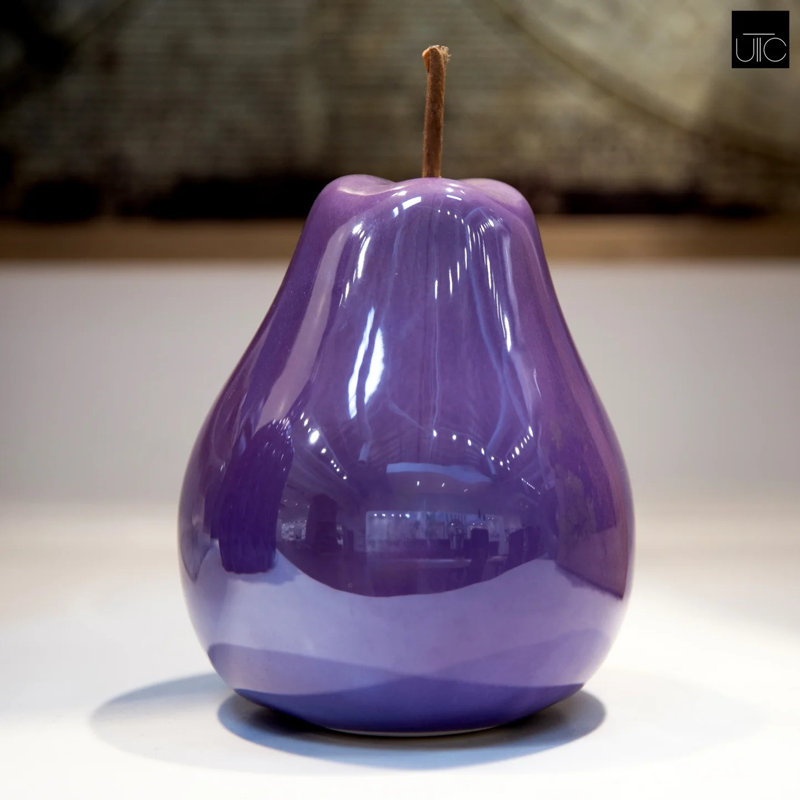 Sculpture Winchelsea, H 7,5 po x l 4,75 po x P 4,75 po, Mauve