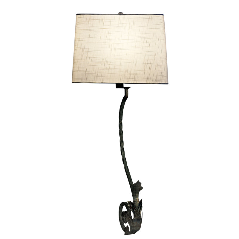 Rome 1 - Light Dimmable Armed Sconce, Deep Ocean