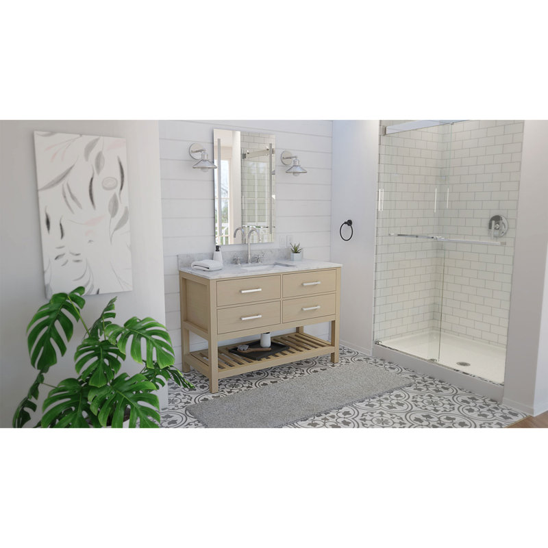 48" Single Bathroom Vanity Set, Light Sage
