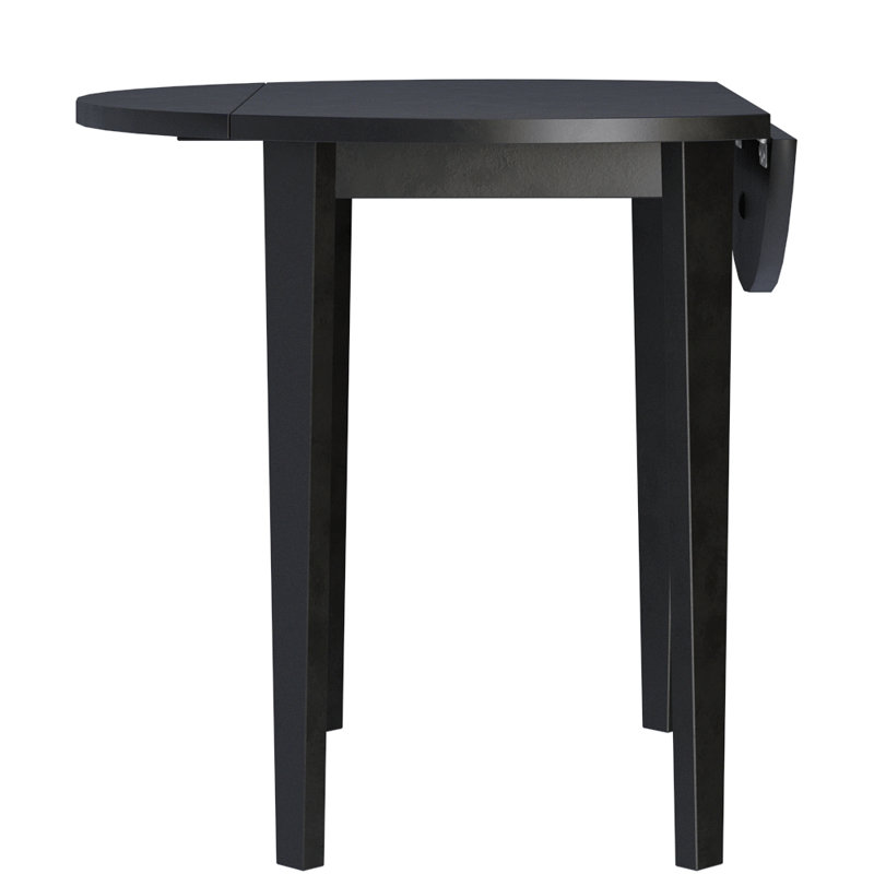 Mediouna Extendable Dining Table, Black