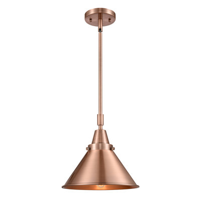 Luminaire suspendu conique à 1 lumière Cambarville