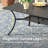 6-Person Rectangular Patio Dining Set With Pe Rattan Chairs
