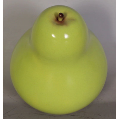 Small Green Pear Over Sized Statue