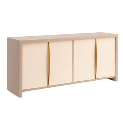 Istanbul 78" Wide Solid Wood Sideboard