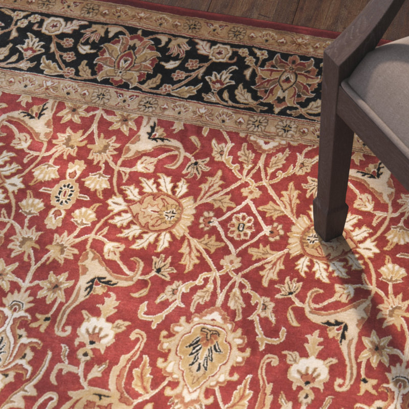 Evie New Zealand Wool Oriental Rug, Rectangle 2' x 3'