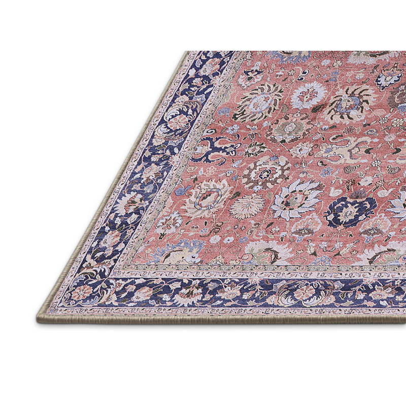 Tapis brun à motif oriental, Rectangle 7 pi x 9 pi