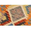 Tapis jaune / bleu / rouge en laine noué à la main 2 pi 10 po x 6 pi 5 po Siems Southwestern