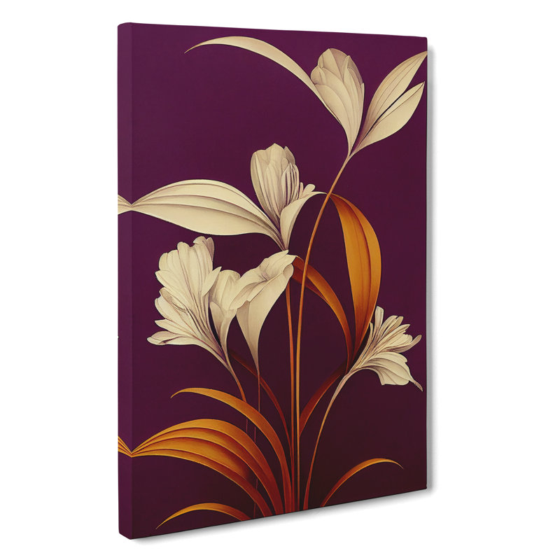 XC1022-1458X Classic Flowers No.1 - Wrapped Canvas Print, 76cm H x 50cm W x 3cm D