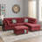 Upholstered L-Shaped Sectional Reversible-1733443971