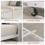 Ensemble de lit de jour simple à DEL avec station de charge avec lit gigogne, tête de lit tapissier, canapé-lit à structure en métal-2124148972