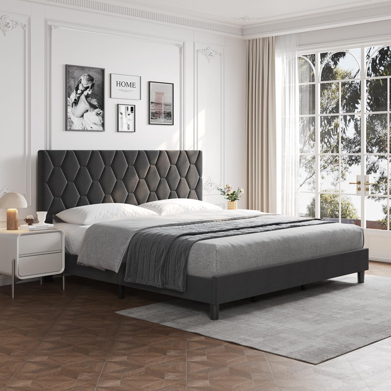 Bed, Double (4'6), White