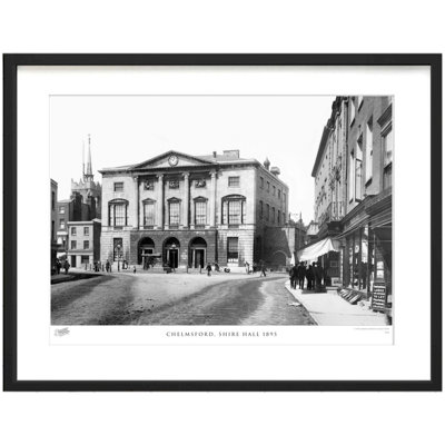 Chelmsford, Shire Hall 1895 by Francis Frith - Single Picture Frame Print
