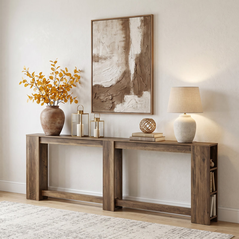 94.5-Inch Behind Couch Sofa Table