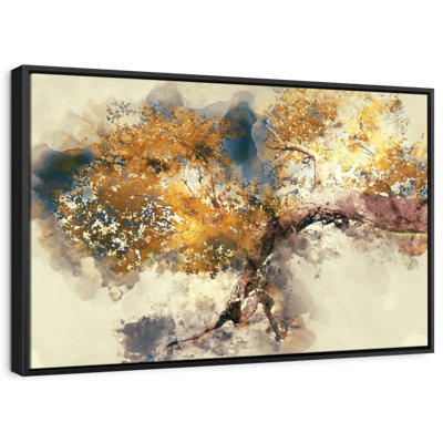 Arbre d'automne floral et botanique