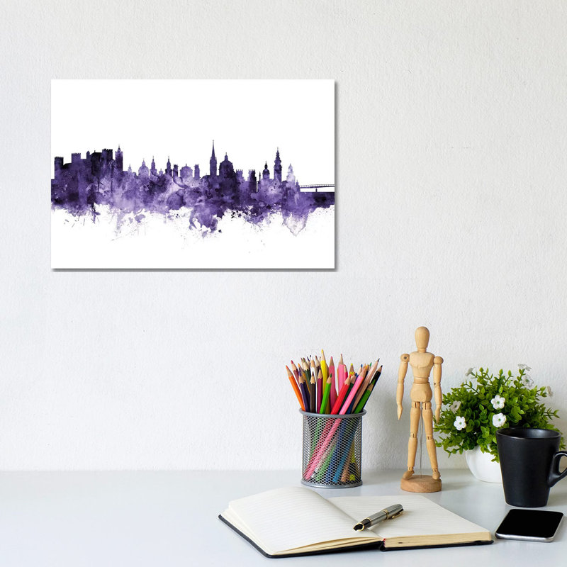 Salzburg, Austria Skyline by Michael Tompsett - Wrapped Canvas Gallery-Wrapped Canvas Giclée, 20.32 cm H x 30.48 cm W