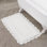 Laura Ashley Crochet Machine Washable Cotton Bath Rug