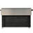 Outdoor Kitchen Island Fir Wood With Stainless Steel Top, Ample Storage, Towel Racks, Spice Racks, And Bottle Opener For Outdoor Cooking-327882497