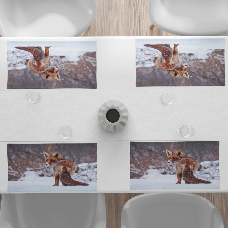 Polyester Animals/Nature Rectangle Placemat