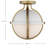 Noelie Glass Semi Flush Mount-1665135082-1665135083