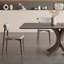 Petite table de salle à manger en bois massif de taille barbare-108339779