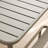 Sera Square Waterproof Outdoor Table, Classic Design for Balcony and Courtyard, Versatile and Easy to Clean-1330413105