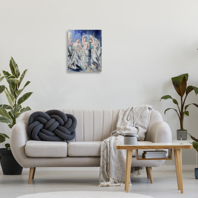 Fashionable Dancer Trio Canvas, design by Lucille Lee